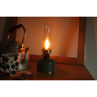 Lanterne Mistral - rechargeable USB finition noir