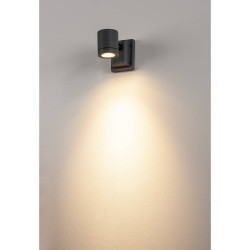 MYRA – Applique ou plafonnier extérieur rond IP55 anthracite