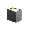 SITRA CUBE – Applique extérieure LED 10W IP44 gris anthracite