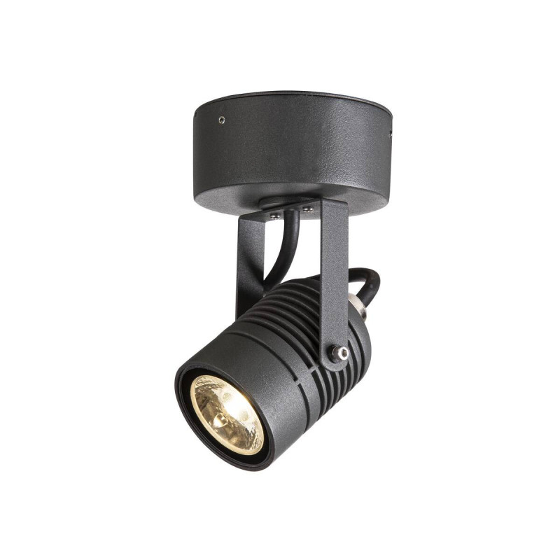 LED SPOT – Projecteur mural extérieur LED 6W IP55 anthracite