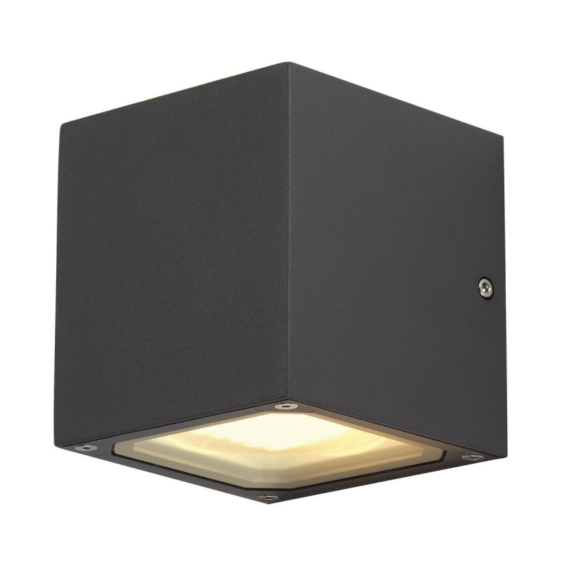 SITRA CUBE – Applique extérieure UP/DOWN cube anthracite IP44