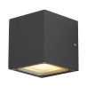 SITRA CUBE – Applique extérieure UP/DOWN cube anthracite IP44