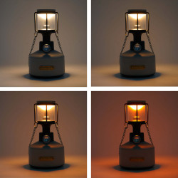 MISTRAL – Lanterne rechargeable Lovork bronze, 100h autonomie, design rétro