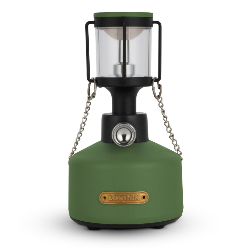 MISTRAL – Lanterne rechargeable Lovork vert kaki, nomade, jusqu’à 100h