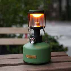 MISTRAL – Lanterne rechargeable Lovork vert kaki, nomade, jusqu’à 100h