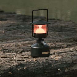 ZEPHYR – Lanterne rechargeable Lovork noire, 100h d’autonomie, design nomade