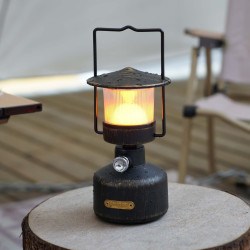 ZEPHYR – Lanterne rechargeable Lovork bronze, élégante et autonome jusqu’à 100h
