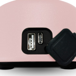 ZEPHYR – Lanterne rechargeable Lovork rose, douce et autonome jusqu’à 100h