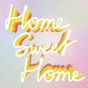 Cube lumineux LED Mitbox Home Sweet Home irisé rechargeable