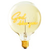 Ampoule God Bless You – Message In The Bulb – lumière ambrée à poser