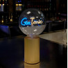 Ampoule Gin Tonic – MITB Portable | Message lumineux bleu & ambre