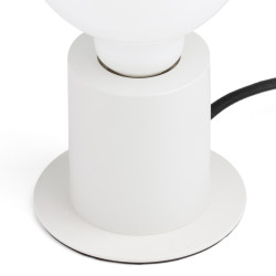 TEN – Lampe à poser blanche design minimaliste E27