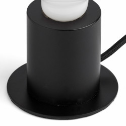 TEN – Lampe à poser noire design minimaliste E27