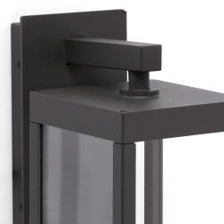 KERALA LED – Applique extérieure gris foncé style classique