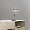 Mahina lampe de table noire – Rechargeable USB-C – Sigor – 35,5 cm – LED dimmable