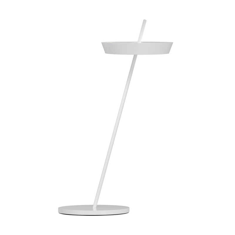 Mahina – Lampe de table rechargeable blanche 35,5 cm | Sigor