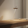 Mahina – Lampe de table rechargeable blanche 35,5 cm | Sigor