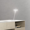 Mahina – Lampe de table rechargeable blanche 35,5 cm | Sigor