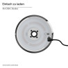 Mahina – Lampe de table rechargeable chromée 35,5 cm | Sigor Design