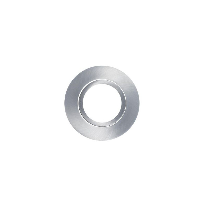 Collerette ronde alu brossé orientable Led'Up pour spot Led'Up