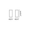 KASP – Balise portable solaire noire H 30 cm USB-C 2700K/3000K