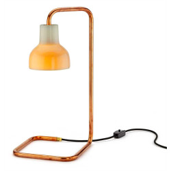 Lampe porcelaine translucide cuivre – THPG