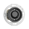 Bouton-poussoir THPG à bascule – porcelaine noire design rétro