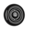 Bouton-poussoir THPG phosphorescent – interrupteur à bascule porcelaine noire