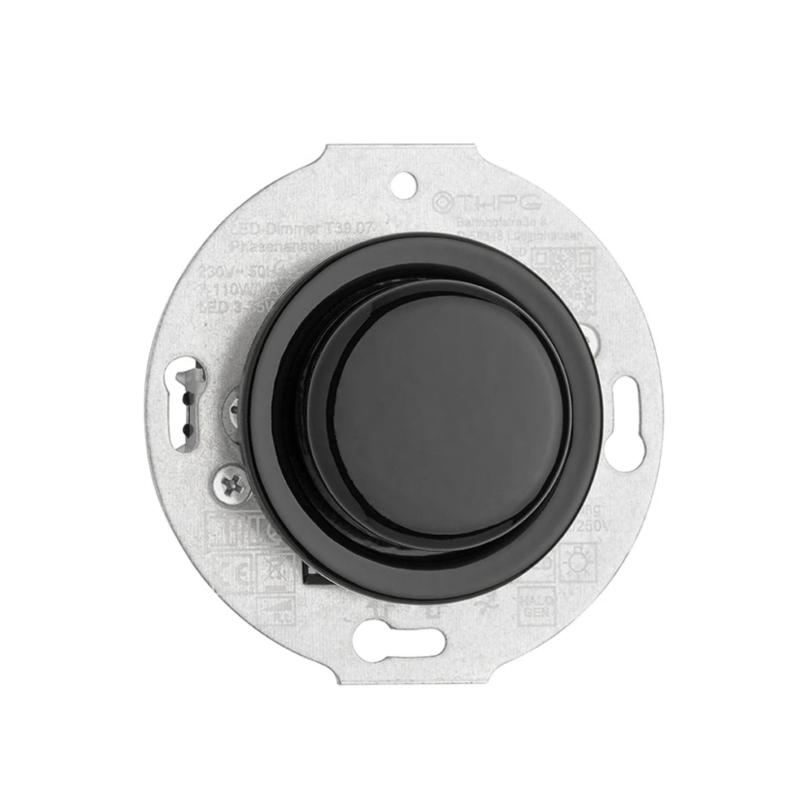 Variateur universel PRO LED THPG – Porcelaine noire haute puissance