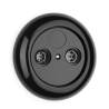 Prise d’antenne câble THPG porcelaine noire – TV & radio
