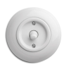Permutateur à levier THPG porcelaine blanche Ø70 mm