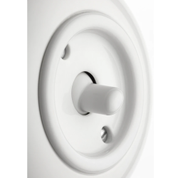 Permutateur à levier THPG porcelaine blanche Ø70 mm
