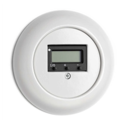 Thermostat programmable THPG porcelaine blanche Ø70 mm