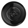 Manette rotative nickel noir GARBY Fontini (Lot de 5) – Accessoire interrupteur design rétro