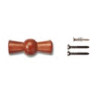Manette rotative hêtre miel GARBY Fontini (Lot de 5) – Accessoire interrupteur bois design