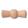 Manette rotative hêtre naturel GARBY Fontini (Lot de 5) – Bouton interrupteur bois