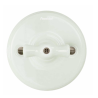 Manette rotative porcelaine vert île GARBY Fontini