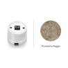 Chargeur USB double A+C porcelaine reggia GARBY Fontini