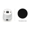 Chargeur USB double A+C porcelaine noir GARBY Fontini
