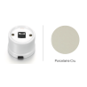 Chargeur USB double A+C porcelaine cru GARBY Fontini