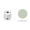 Chargeur USB C+C porcelaine vert ille GARBY Fontini rétro
