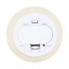 Lot 3 bougies LED rustiques effet flamme mouvement Ø5,2 cm télécommande