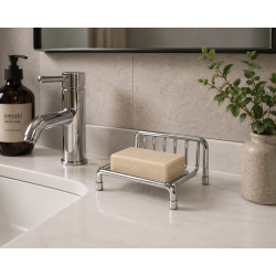Banc de savon en laiton chromé de THPG