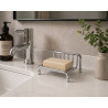 Banc de savon en laiton chromé de THPG