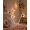 ELDECO - Applique en porcelaine blanche THPG