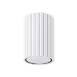 Plafonnier KARBON 10 Blanc Sollux | Spot GU10 Design