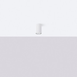 Plafonnier KARBON 10 Blanc Sollux | Spot GU10 Design
