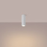 Plafonnier KARBON 20 Blanc Sollux | Tube GU10 Design