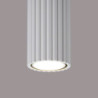 Plafonnier KARBON 20 Blanc Sollux | Tube GU10 Design