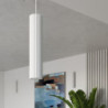 Plafonnier KARBON 30 blanc